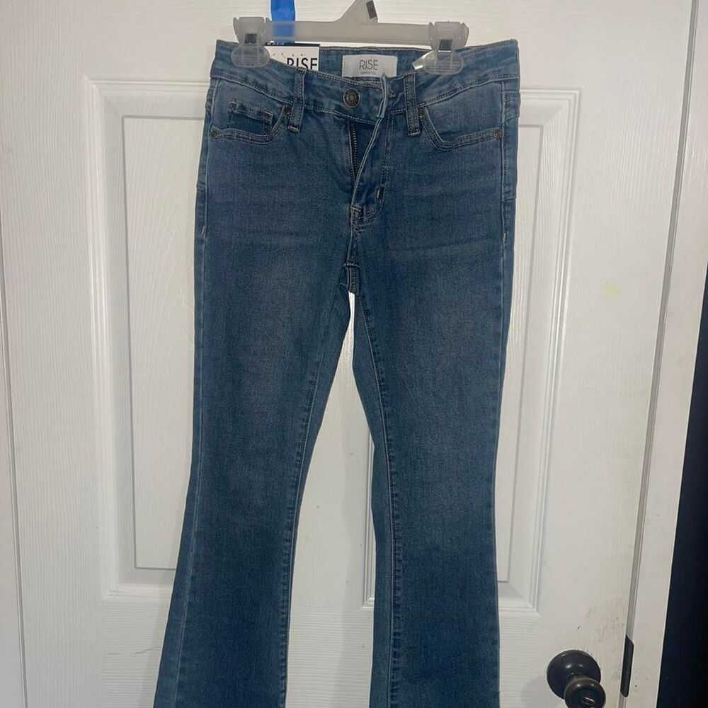 Rise Supply Co Jeans Size 0 New with Tags Flare Juniors